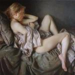 Картины маслом художника Serge Marshennikov - это ода женскому телу, его изгибам и великолепию.  