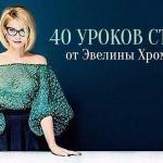 40 уроков стиля от Эвелины хромченко. 

