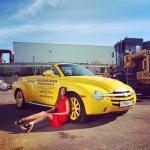 Еххху. Мы сделали фотосессию с Chevrolet SSR. Он дополнит готовящихся фотосет для сайта NightParty.