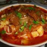 Лагман - узбекский густой суп - простое в приготовлении и аппетитное блюдо! 

