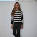 10-Летняя россиянка Кристина Пименова подписала контракты с LA Models и New York Models.

