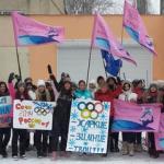 Молодежная женская организация «В Красоте – сила» приняла участие в Олимпийской эстафете.