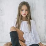Кристина Пименова (Kristina Pimenova) - одна из известных и востребованных в России детей - моделей.  